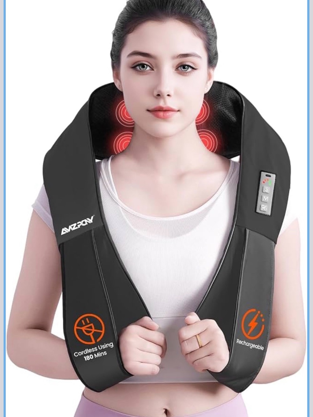 Pony Black Neck and Shoulder Massager